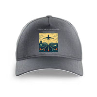 Thumbnail for VINTAGE G4303 - The Runway Light River - Printed Hat design on gray