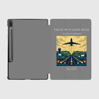 Thumbnail for VINTAGE G4303 - The Runway Light River - Designed iPad & Samsung Tablet Cases design on gray samsung