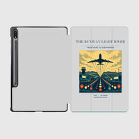 Thumbnail for VINTAGE G4303 - The Runway Light River - Designed iPad & Samsung Tablet Cases design on lightgray samsung