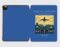 Thumbnail for VINTAGE G4303 - The Runway Light River - Designed iPad & Samsung Tablet Cases design on blue ipad