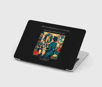 Thumbnail for VINTAGE G4305 - The Powder Room At Altitude - Designed MacBook Cases design on black