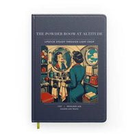 Thumbnail for VINTAGE G4305 - The Powder Room At Altitude - Designed Notebooks design on navyblue