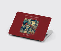 Thumbnail for VINTAGE G4311 - The Bicycle Messenger Handoff - Designed MacBook Cases design on darkred
