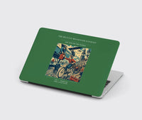 Thumbnail for VINTAGE G4311 - The Bicycle Messenger Handoff - Designed MacBook Cases design on green