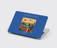 Thumbnail for VINTAGE G4312 - The Rooftop Windsock - Designed MacBook Cases design on blue