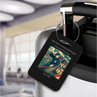 Thumbnail for VINTAGE G4321 - The First Passenger Ticket - Acrylic Luggage Tags design on black