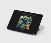 Thumbnail for VINTAGE G4321 - The First Passenger Ticket - Designed MacBook Cases design on black