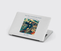 Thumbnail for VINTAGE G4321 - The First Passenger Ticket - Designed MacBook Cases design on lightgray
