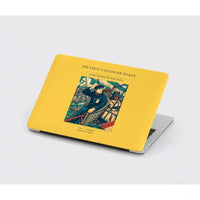 Thumbnail for VINTAGE G4321 - The First Passenger Ticket - Designed MacBook Cases design on yellow