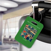 Thumbnail for VINTAGE G4322 - The Exhibition Field - Acrylic Luggage Tags design on green