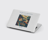 Thumbnail for VINTAGE G4323 - The Bicycle Shop Wings - Designed MacBook Cases design on lightgray