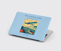 Thumbnail for VINTAGE G4324 - The Channel Dare - Designed MacBook Cases design on lightblue