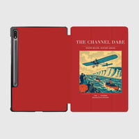 Thumbnail for VINTAGE G4324 - The Channel Dare - Designed iPad & Samsung Tablet Cases design on red samsung