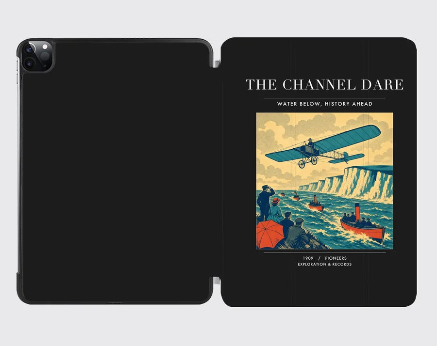 VINTAGE G4324 - The Channel Dare - Designed iPad & Samsung Tablet Cases design on black ipad
