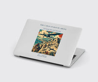 Thumbnail for VINTAGE G4332 - The Caravan Route Above - Designed MacBook Cases design on lightgray