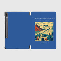 Thumbnail for VINTAGE G4334 - The Dune Shadow Race - Designed iPad & Samsung Tablet Cases design on blue samsung