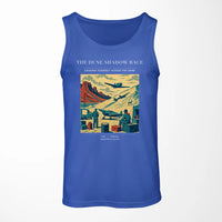 Thumbnail for VINTAGE G4334 - The Dune Shadow Race - Designed Tank Tops design on blue