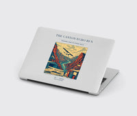 Thumbnail for VINTAGE G4338 - The Canyon Echo Run - Designed MacBook Cases design on lightgray