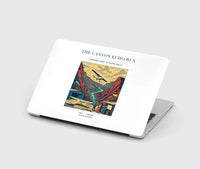 Thumbnail for VINTAGE G4338 - The Canyon Echo Run - Designed MacBook Cases design on white