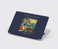 Thumbnail for VINTAGE G4341 - The Monastery Ledge Strip - Designed MacBook Cases design on navyblue