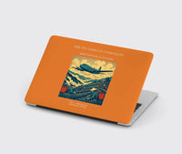Thumbnail for VINTAGE G4342 - The Tea Terrace Overflight - Designed MacBook Cases design on orange