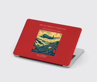 Thumbnail for VINTAGE G4342 - The Tea Terrace Overflight - Designed MacBook Cases design on red