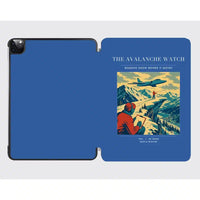 Thumbnail for VINTAGE G4344 - The Avalanche Watch - Designed iPad & Samsung Tablet Cases design on blue ipad