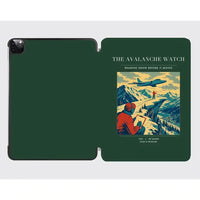 Thumbnail for VINTAGE G4344 - The Avalanche Watch - Designed iPad & Samsung Tablet Cases design on darkgreen ipad