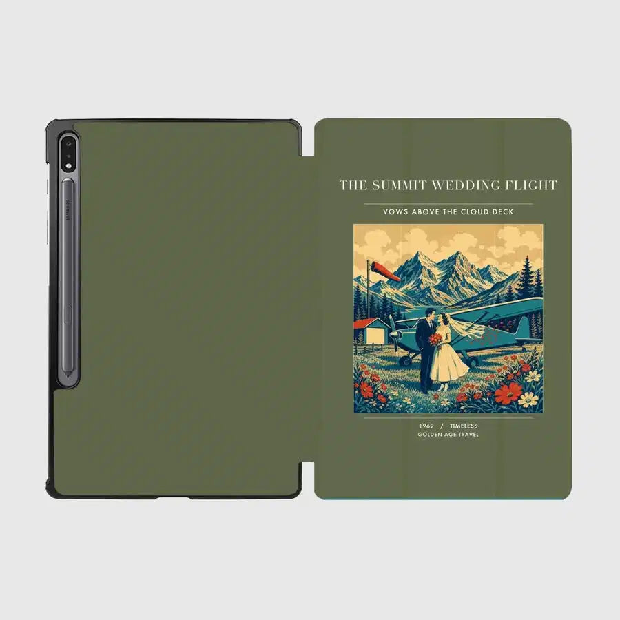 VINTAGE G4345 - The Summit Wedding Flight - Designed iPad & Samsung Tablet Cases design on greenarmy samsung