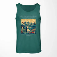 Thumbnail for VINTAGE G4345 - The Summit Wedding Flight - Designed Tank Tops design on green