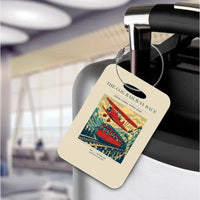 Thumbnail for VINTAGE G4347 - The Cog Railway Race - Acrylic Luggage Tags design on beige