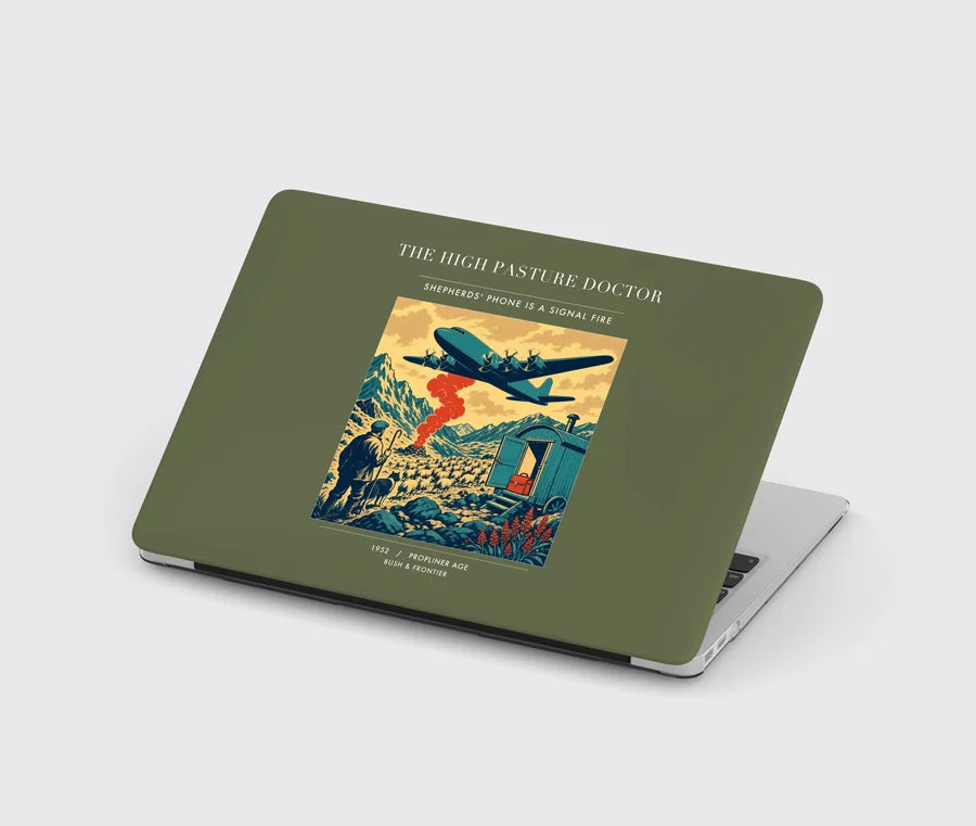 VINTAGE G4348 - The High Pasture Doctor - Designed MacBook Cases design on greenarmy