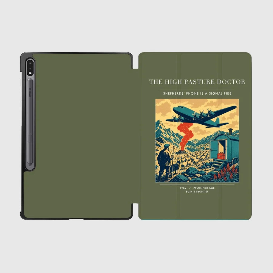 VINTAGE G4348 - The High Pasture Doctor - Designed iPad & Samsung Tablet Cases design on greenarmy samsung