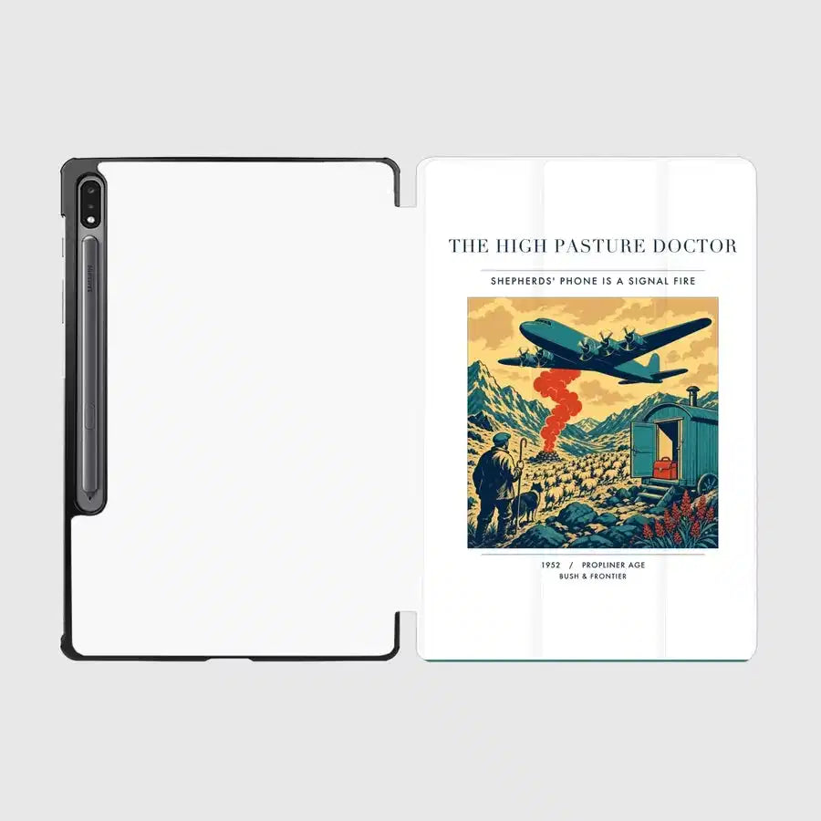 VINTAGE G4348 - The High Pasture Doctor - Designed iPad & Samsung Tablet Cases design on white samsung