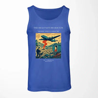 Thumbnail for VINTAGE G4348 - The High Pasture Doctor - Designed Tank Tops design on blue