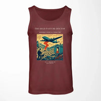 Thumbnail for VINTAGE G4348 - The High Pasture Doctor - Designed Tank Tops design on darkred