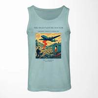 Thumbnail for VINTAGE G4348 - The High Pasture Doctor - Designed Tank Tops design on lightgreen