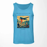 Thumbnail for VINTAGE G4348 - The High Pasture Doctor - Designed Tank Tops design on skyblue