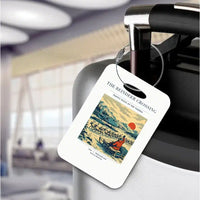 Thumbnail for VINTAGE G4350 - The Reindeer Crossing - Acrylic Luggage Tags design on white