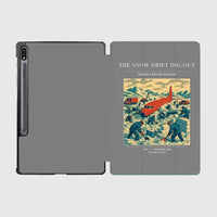 Thumbnail for VINTAGE G4355 - The Snow Drift Dig-Out - Designed iPad & Samsung Tablet Cases design on gray samsung