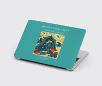 Thumbnail for VINTAGE G4356 - The Hot Engine Tent - Designed MacBook Cases design on turquoise
