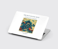 Thumbnail for VINTAGE G4356 - The Hot Engine Tent - Designed MacBook Cases design on white