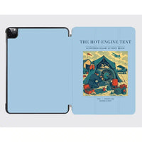 Thumbnail for VINTAGE G4356 - The Hot Engine Tent - Designed iPad & Samsung Tablet Cases design on lightblue ipad