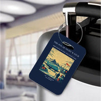 Thumbnail for VINTAGE G4357 - The Polar Night Watch - Acrylic Luggage Tags design on navyblue