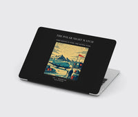 Thumbnail for VINTAGE G4357 - The Polar Night Watch - Designed MacBook Cases design on black