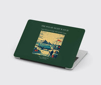 Thumbnail for VINTAGE G4357 - The Polar Night Watch - Designed MacBook Cases design on darkgreen