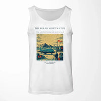Thumbnail for VINTAGE G4357 - The Polar Night Watch - Designed Tank Tops design on white