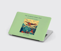Thumbnail for VINTAGE G4361 - The Harbor Ferry Hop - Designed MacBook Cases design on lightgreen