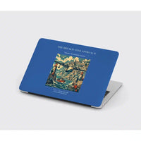 Thumbnail for VINTAGE G4365 - The Breakwater Approach - Designed MacBook Cases design on blue