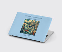 Thumbnail for VINTAGE G4365 - The Breakwater Approach - Designed MacBook Cases design on lightblue